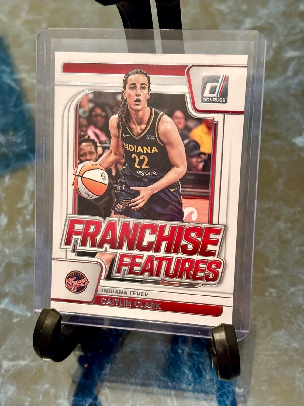 Caitlin Clark Indiana Fever Donruss Franchise Features Basketball Card